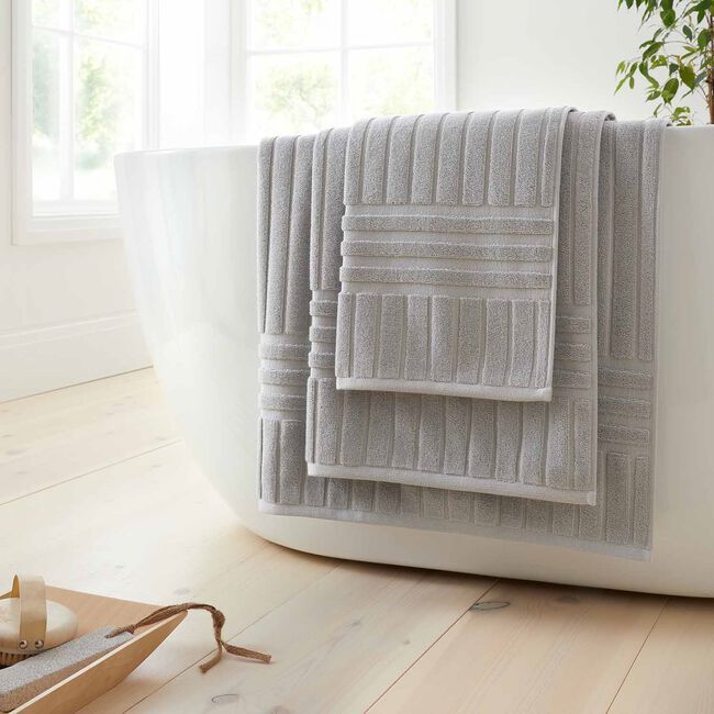 BIANCA SILVER HOTEL Hand Towel