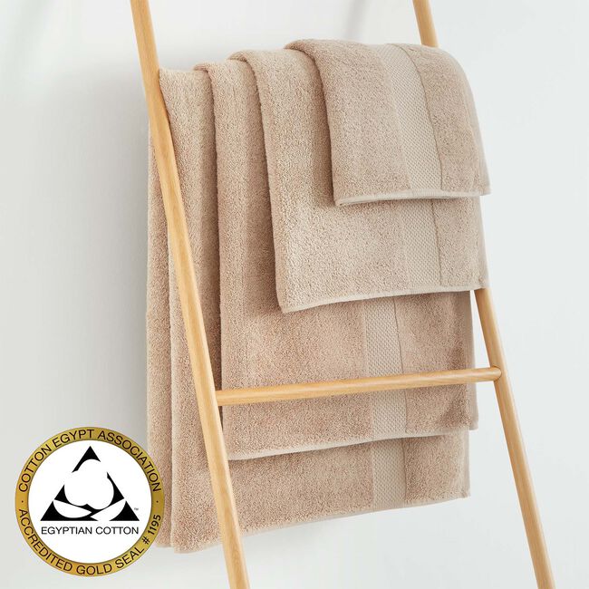 Egyptian Cotton Towel 170cm x 120cm - Natural