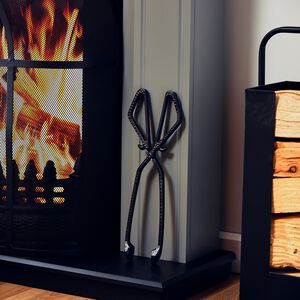 Silverflame Cast Iron Tongs