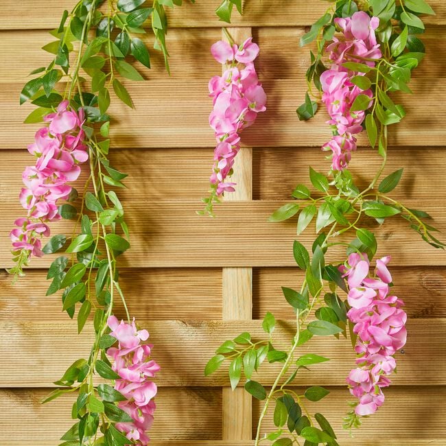 Pink Wisteria Garland 1.8M