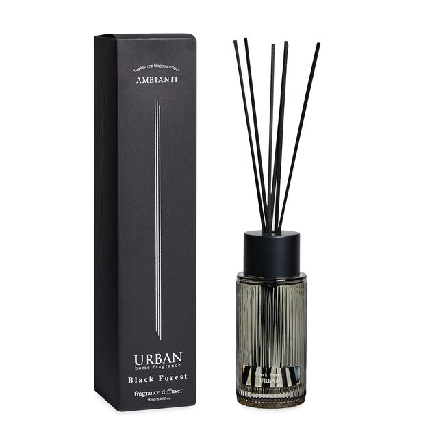 Ambianti Urban Black Forest 190ml Reed Diffuser