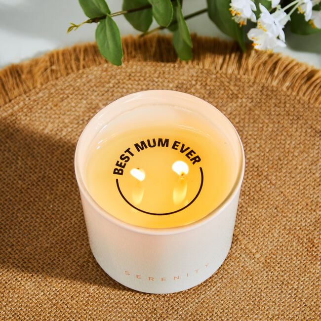 Hidden Message Best Mum Ever Candle 250g