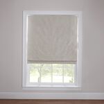 BLACKOUT & THERMAL TEXTURED NATURAL 90X140cm Roman Blind