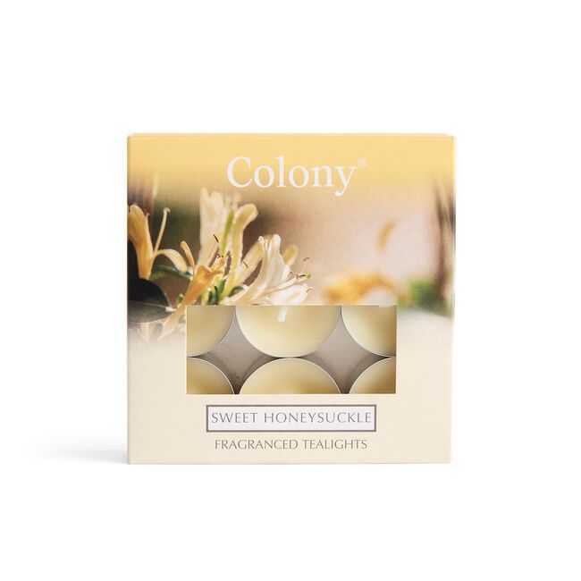Colony 9 Scented Tealights - Sweet Honeysuckle