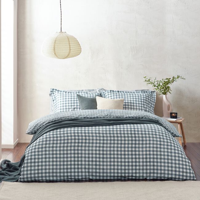 DOUBLE DUVET COVER Barton Navy