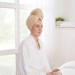 TURKISH COTTON SUPERSOFT NATURAL Hair Wrap