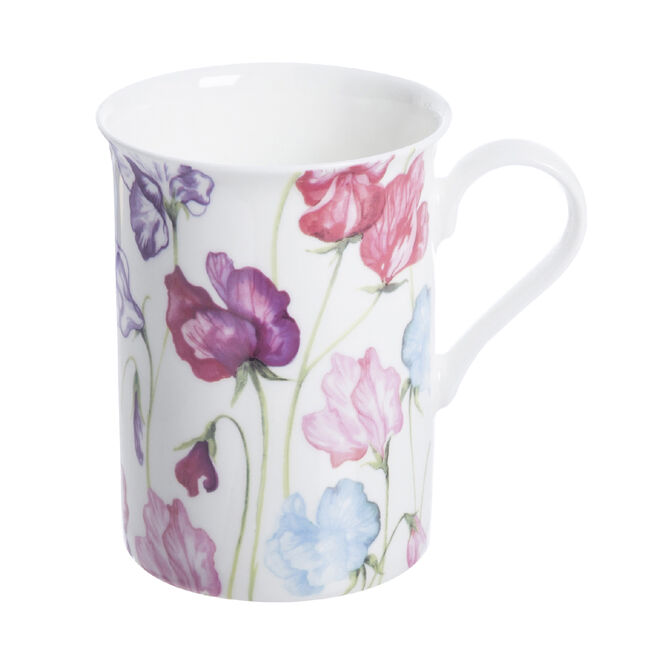 Price & Kensington Viola Sweetpea Bone China Mug