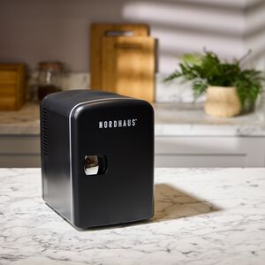 Nordhaus Black 4L Mini Fridge