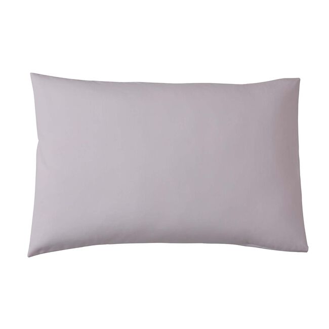 HOUSEWIFE PILLOWCASE PAIR Luxury Percale Blush Pink 7K