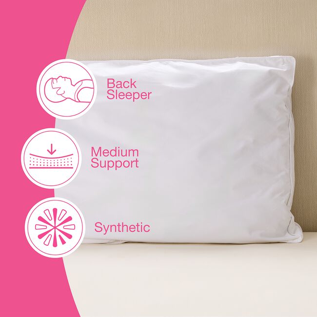 Laura Ashley Luxury Back Sleeper Pillow