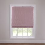 BLACKOUT & THERMAL TEXTURED ROSE 90X140cm Roman Blind