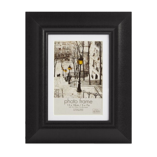 4x6 SIMPLY BLACK Photo Frame