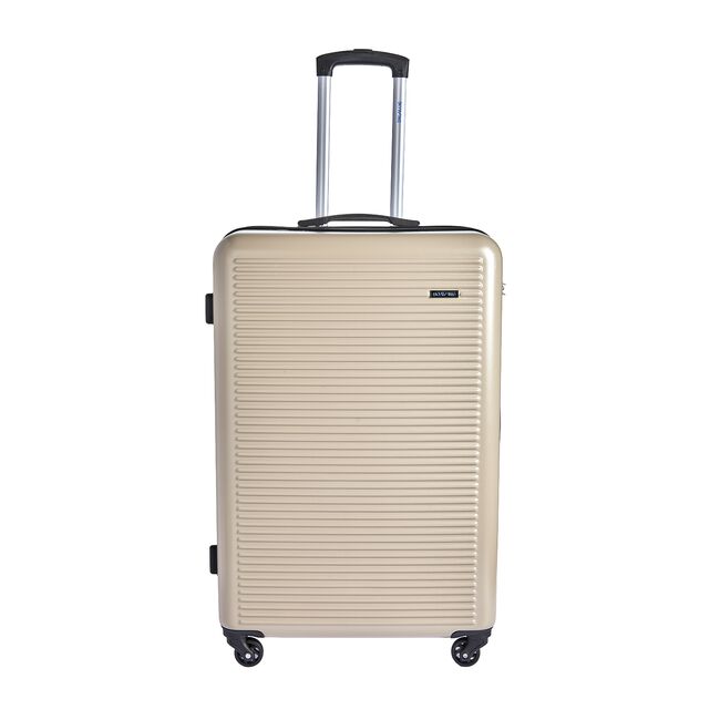 Large Lightweight Hardshell Luggage - Champagne