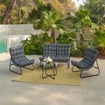 Bosa Garden Sofa Set 4 Piece