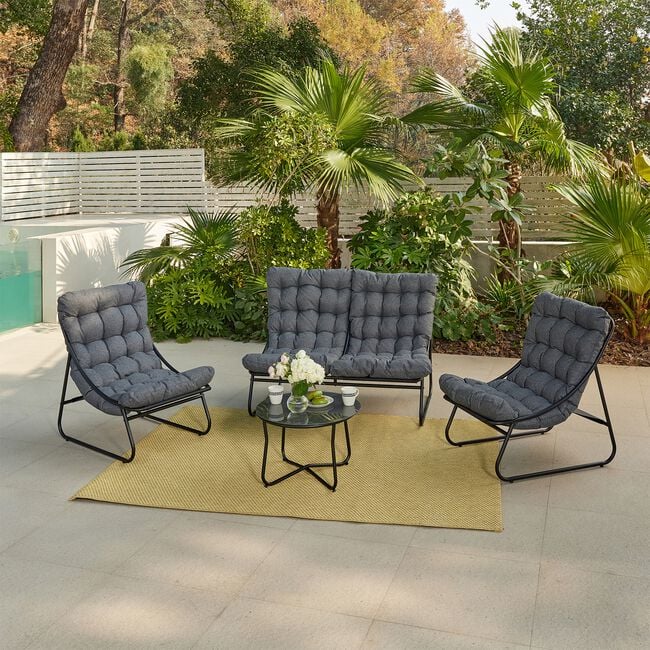 Bosa Garden Sofa Set 4 Piece