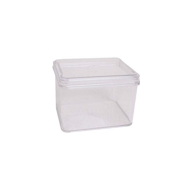 Fridge & Freezer Bin With Lid 17.6X13.8X10.9cm