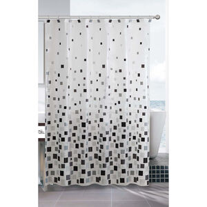 Peva Mosaic Shower Curtain