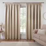 PENCIL PLEAT B/OUT & THERMAL DASH 66x54 Curtain
