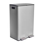 60L RECYCLING BIN Grey
