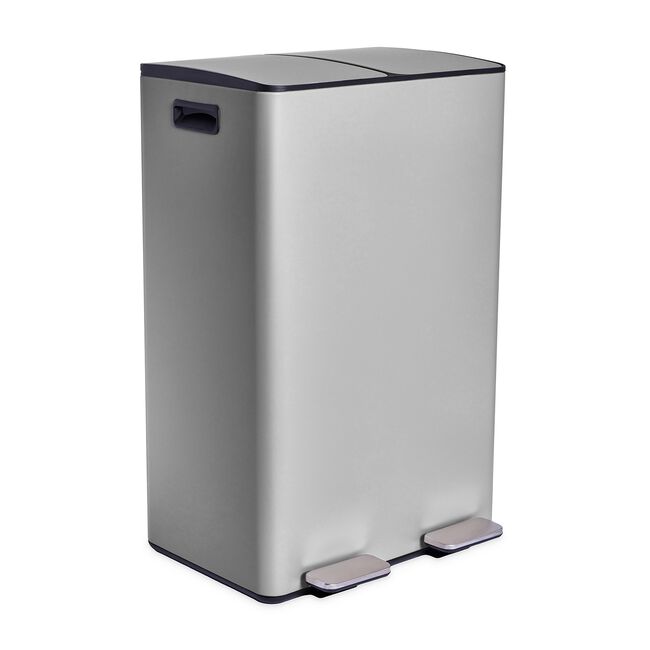 60L RECYCLING BIN Grey