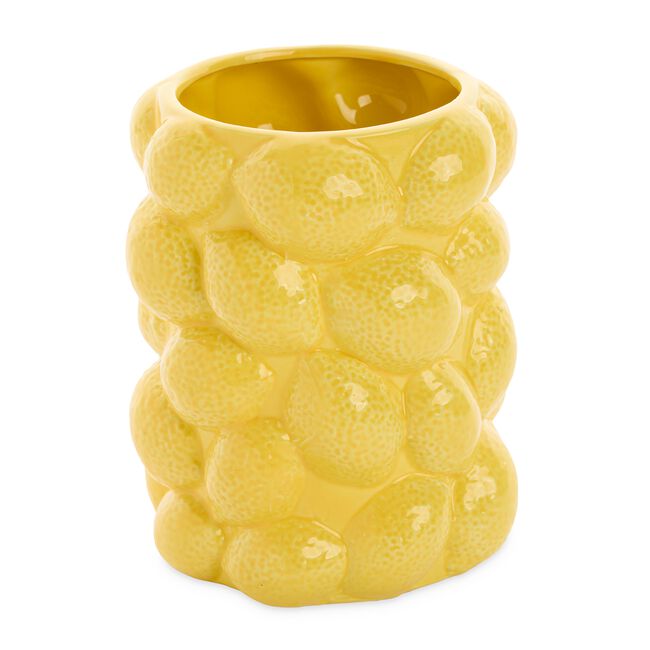 Lemon Spring Ceramic Vase
