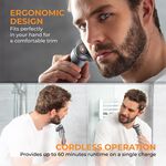 Carmen Titan 3-in-1 Cordless Shaver Set