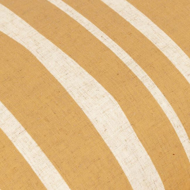 FURN CARMON STRIPE LINEN/OCHRE 40x60 Cushion