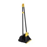 Gleam Clean Bee Long Handle Brush and Dustpan
