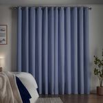 DIM OUT CORDED  CORNFLOWER BLUE 66x90 Curtain