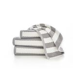 BOSTON 550GSM TEXTURED WAFFLE SILVER Hand Towel