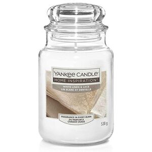 Yankee Candle® White Linen & Lace Candle Jar 538g
