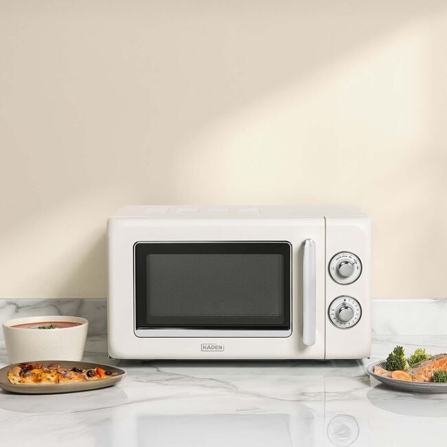 HADEN RETRO 17L WHITE Microwave