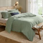 YARD SINGLE DUVET COVER Lark Eucalyptus