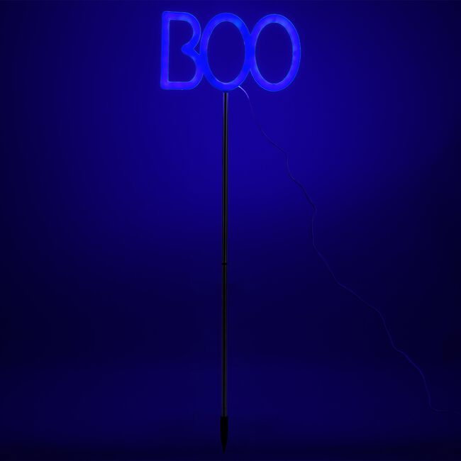 Neon Boo Stake Garden Stake Light