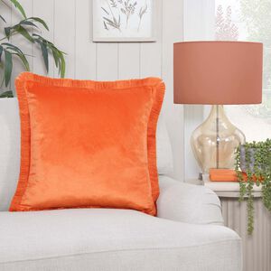 ELLEN FRINGE ORANGE 45x45 Cushion