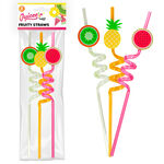 Reusable Fruit Straws 3 Pack