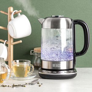 Haden Richmond 1.7L Rapid Boil Glass Kettle