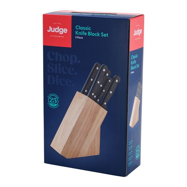 Judge 5 Knife Block Set