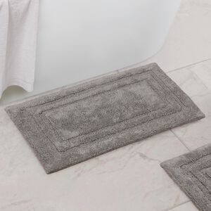 COTTON BORDER GUNMETAL 50x80 Bath Mat