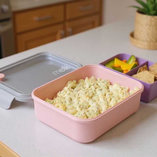 Melii Bento Purple & Grey 1250ml Container 