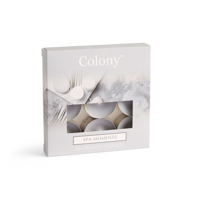 Colony 9 Scented Tealights - Spa Moments