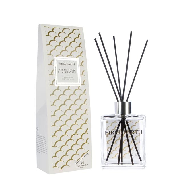 Fired Earth 180ml White Tea & Pomegranate Diffuser