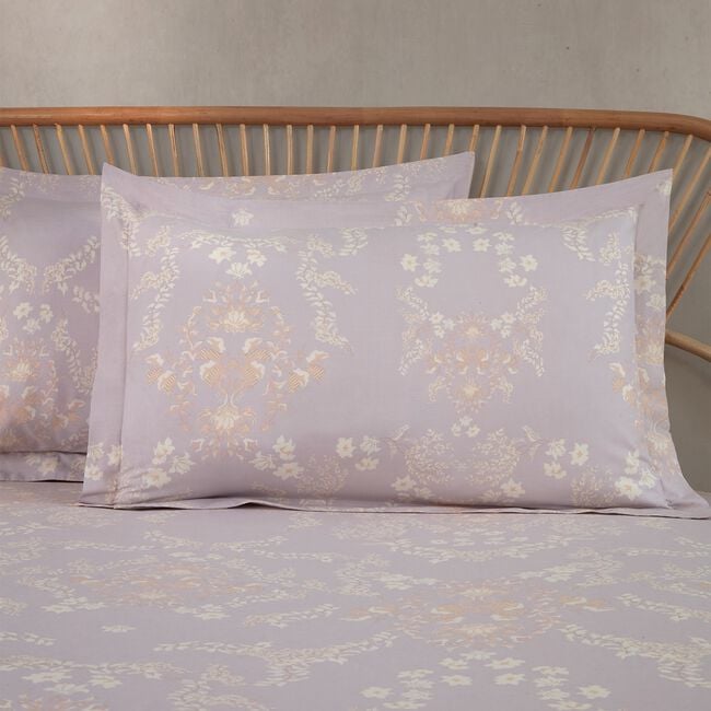 Daniella Oxford Pillowcase Pair - Grey