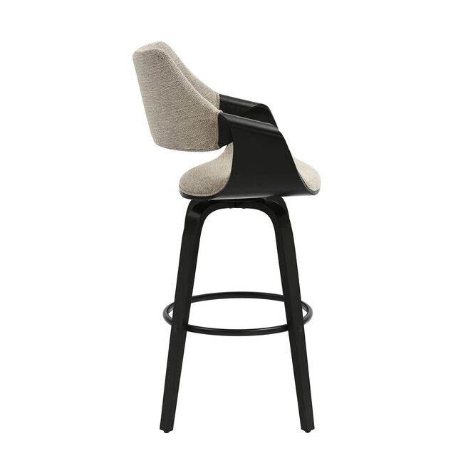 BECKETT Barstool Woven Beige