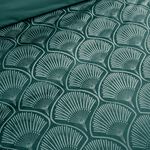 CATHERINE LANSFIELD SUPERKING DUVET COVER Art Deco Pearl Teal 