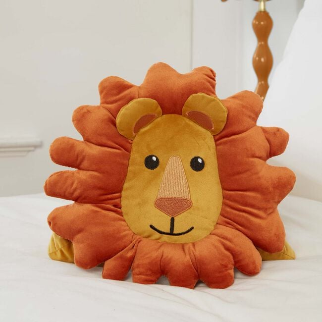 Lion Bolster 15cm x 90cm Cushion 