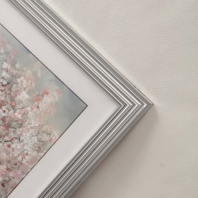 Cherry Blossom Jewelled Framed Art 60cm x 60cm