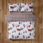 SINGLE DUVET COVER Christmas Scene