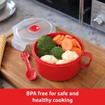 Prestige Good2Heat 900ml Microwave Bowl with Spork