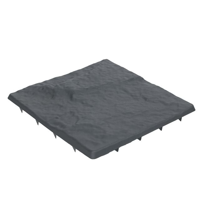 Set of 4 Concrete Effect Garden Stepping Tiles